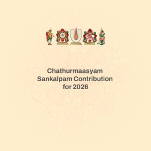 Chathurmaasya Sankalpam Contribution for 2026